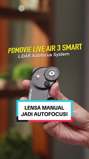 Lensa Manual Jadi Autofocus dengan PDMovie Live Air 3