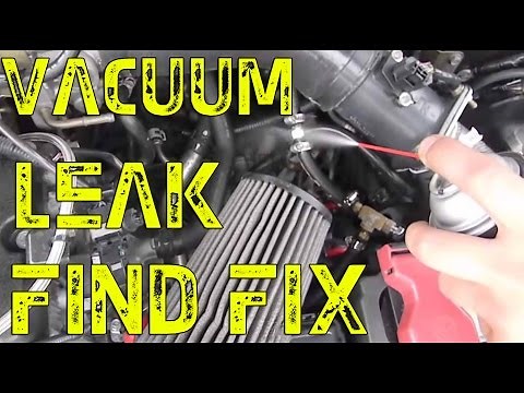 DIY Vacuum leak find/fix | High idle check engine light code P0507