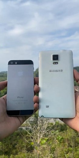 Compare Camera 📹 Apple Iphone 5s VS Samsung Galaxy Note 4