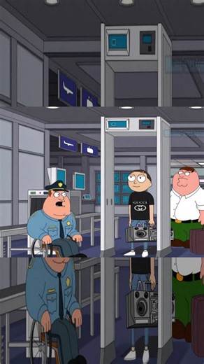 Family guy stuck behind Gucci morty Meme Mentom #familyguymemes #guccimorty #shorts