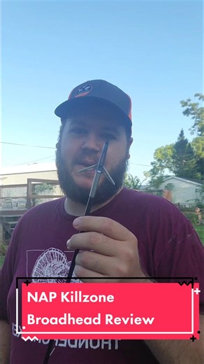 NAP Killzone Broadhead review #outdoors #hunttok #archery #hunting