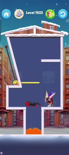 Makeover Pin3d Game Pull the Pin Level 1923 #shorts | gamerzsnowy