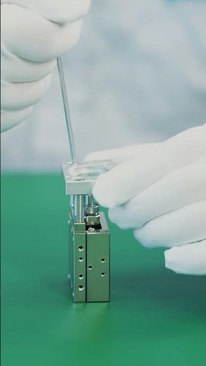 How to assemble a motorized linear positioning stage from 0?