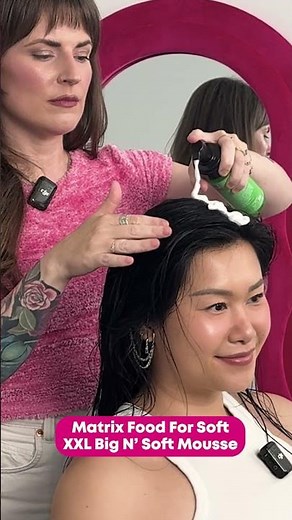 This Hydrating Mousse gives INSANE Volume! 💚