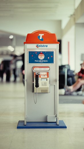 Fizzy-free milestones. Pumpkin hair clips. Santa’s taking every wish via calls for free on our public phones this Christmas 🎅📞 | Telstra