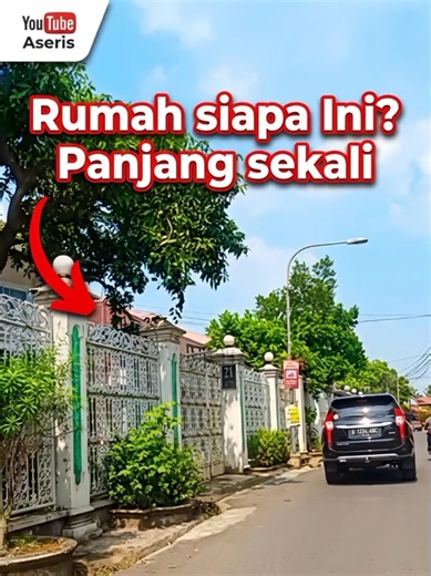 Melewati depan rumah sultan besar dan panjang, rute taman kopo indah ke margahayu permai,, Full video di YouTube Aseris #ExploreBandung #Bandung #RumahBakIstana #RumahMewah