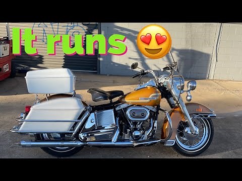 Original Paint Harley Davidson 1975 Shovelhead electra glide FLH