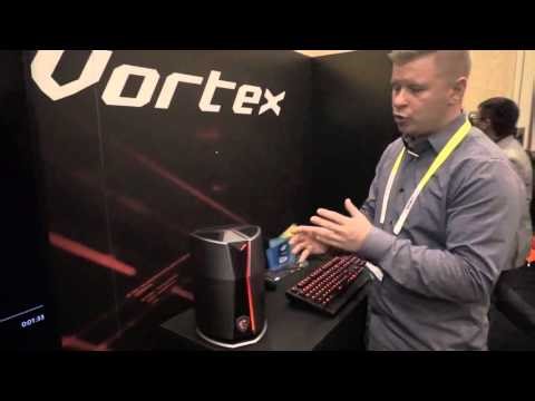 MSI Vortex gaming PC @ CES 2016