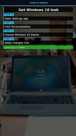 Windows 11 to 10 #Shorts