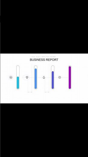 Transform Your Slides! Stunning 4-Column Vertical Chart in PowerPoint #PowerPointTips #Shorts