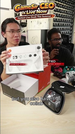 Unboxing G7 Pro ZZZ Edition with GameSir CEO Betta Core!🐔