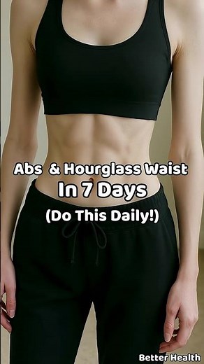 Hourglass Waist Workout ✨ Do This Daily