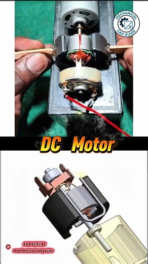 DC motor #viral #automobile #engineblock #foryou #machine #cncsoftware #engineering #duet #autocad