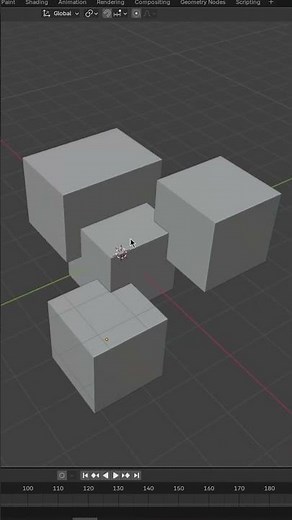 How to cut multiple objects at once with Boolean in Blender? #blender #guide #tutorial