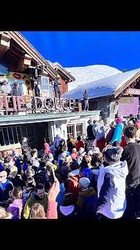The Wildest Apres-Ski Party in La Folie Douce Meribel / Courchevel - Les 3 Vallees | March 2023
