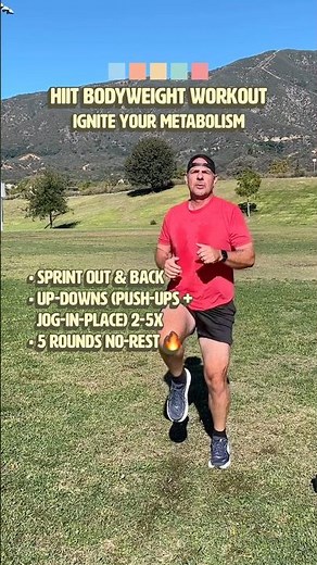 HIIT Bodyweight Workout | Burn Fat Fast + Build Lean Muscle | Metabolic Fitness Training