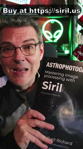 The Man Behind Siril Just Wrote the Book on It! Literally!