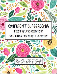 Confident Classrooms  - First week scripts, lesson plans, activities for success