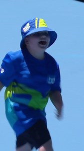 #EXCLUSIVE: One young tennis player has stolen hearts at the Australian Open, without even playing a match. #9News READ MORE: https://nine.social/Tyd | 9 News