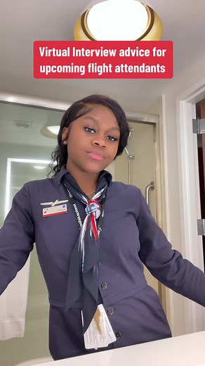 Virtual interview advice for upcoming flight attendants! You got this! Your time is now. If you’re thinking about applying go for it. You don’t want to wish you did when you could’ve did it! Ask questions in the comments I will answer them 💜💜 #virtualinterview #viraltiktok #makalahkai #flightattendant #howtobecomeaflightattendant #fyp #trending #viralvideo #applynow #flightattendants