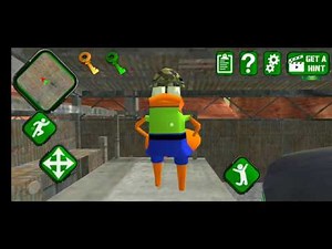 Sponge Area 51 Neighbor Escape Alien Base Secret | Level 8 | Gameplay #3