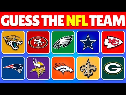 GUESS THE NFL TEAM BY THE LOGO 🏈