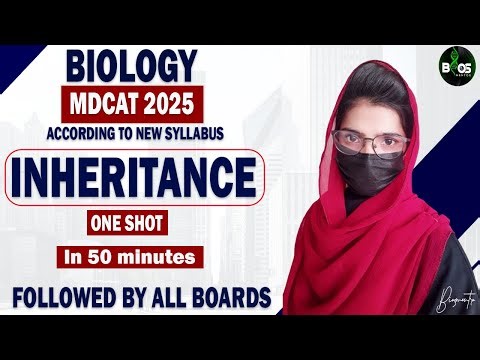 Principle of inheritance and variation one shot | Genetics | inheirtance and variation #mdcat