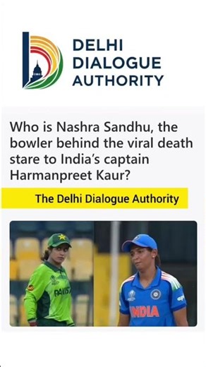 Who is Nashra Sandhu, the bowler behind the viral death stare to India’s captain Harmanpreet Kaur?