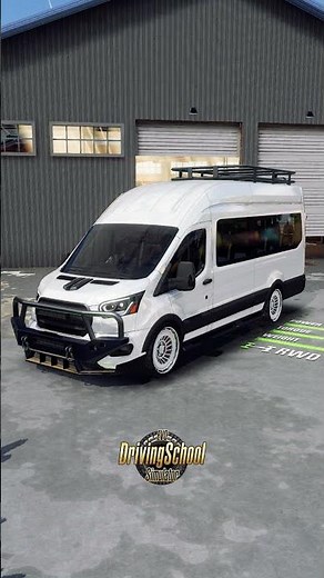🚐✨ Vans are now available in Driving School Simulator EVO!