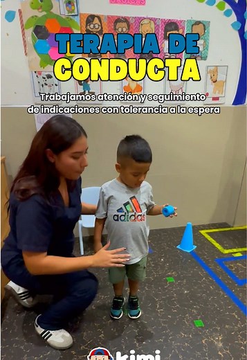 Terapia de conducta para niños: atención, instrucciones y tolerancia a la espera