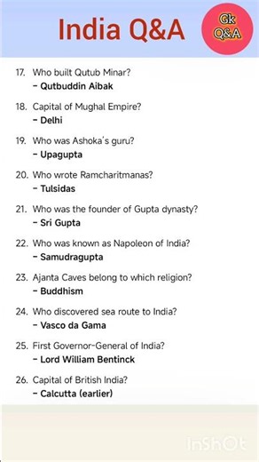 Facts about India #india | India GK facts| Amazing facts about India #GKQuestions #exampreparation