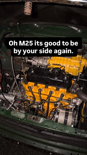 26K views · 709 reactions | Good to be by your side again m25. Same place different car Woopwoop #classiccar #breakdown #mini | LOOK MUM NO COMPUTER | Facebook