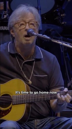 Eric performing "Wonderful Tonight" at Crossroads Guitar Festival in 2019 in Dallas, Texas.