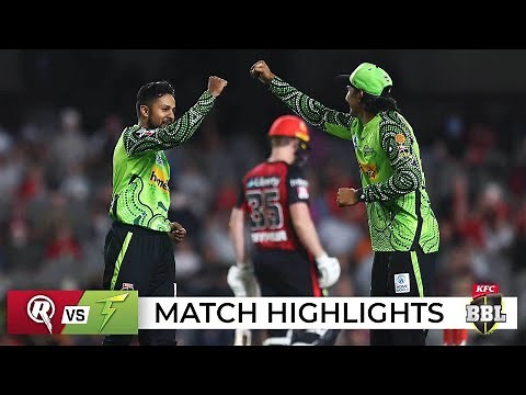 Thunder dominate Renegades in third largest BBL win | BBL|11