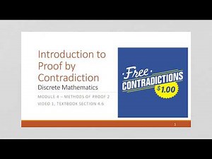 M4 V1 Introduction to Proof by Contradiction