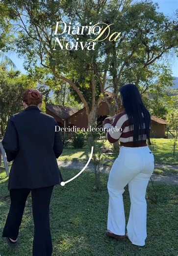 Hoje fomos entender melhor na prática como quero que fique a decoração e ver o que faz sentido no espaço que temos, a ansiedade tá pegando um pouco mais 🥹 #fyppppppppppppppppppppppp #noiva #casamento2026 #noiva2026 #bride