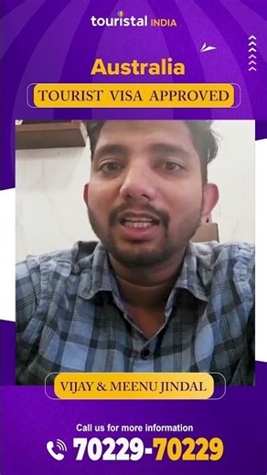 Husband & Wife Australia Tourist Visa Approved | Australia Tourist Visa 2025 | Tourist Visa