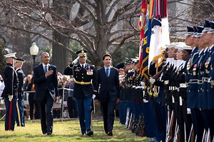 President Obama Welcomes Canadian Prime Minister Trudeau to the White House