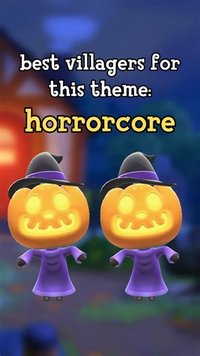 Tiger 🌷 Animal Crossing + Cozy Gaming on Instagram: "best HORROR villagers! 🎃 . 🎥 bg footage recorded on Fog Hollow Island by @danascrossing . . #acnh #animalcrossing #gaming #animalcrossingnewhorizons #acnhcommunity #gaming"