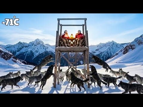Two Widows Survive Alone at –71°C in Siberian Wilderness | Fighting Wolves Every Day