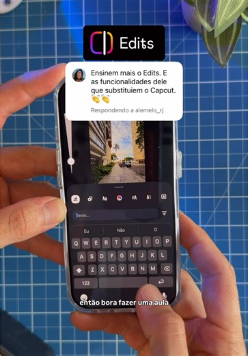 Tour quase completo em 1min pelo #Edits , app de edição do Instagram 🧡 Tira duvidas nos comentários 👇 #ideiadevideo #dicadevideo #tutorial