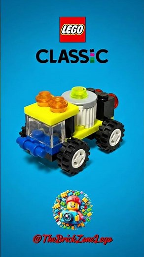 LEGO Classic Car Build 🚗 | Simple Bricks, Endless Creativity!