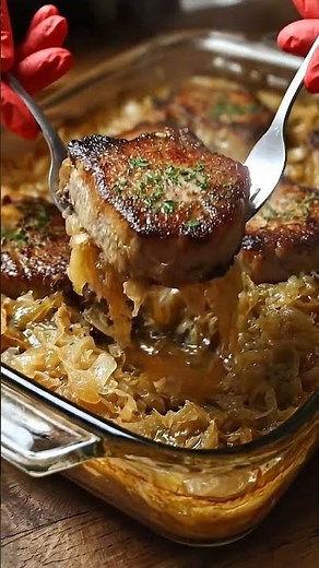 Smothered Pork Chops with Caramelized Onion Gravy. #recipe #easyrecipes #easyrecipe #foodiefavorite