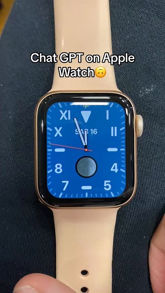 Chat GPT Apple Watch App 2024