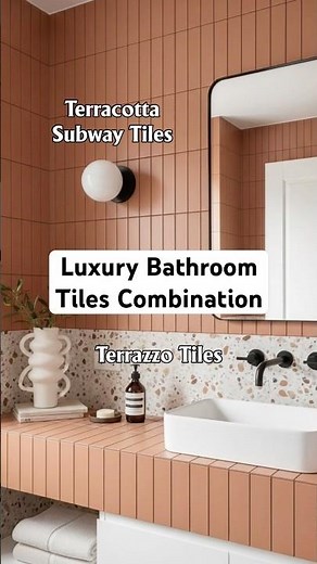 Bathroom tile combinations designers love