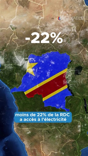 5K views · 7.8K reactions | Électricité en RDC : un défi majeur Moins de 22 % de la population a accès à l’électricité. Un nouvel accord vient d’être conclu pour accélérer l’électrification du pays. Voici ce que cela change. #BankableRDC | Bankable.RDC | Facebook