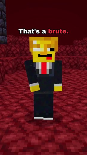 Don't Trust Gold Armor in Bastions #minecraft #shorts