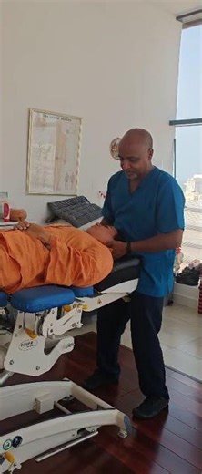 Neck Mobilization Technique Demonstration (Using Manuthera 242 Mobilisation and Manipulation Table)