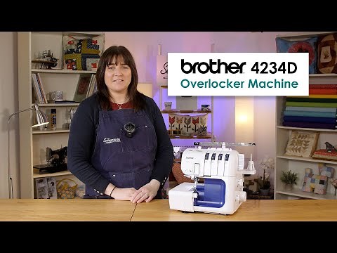How to use a Brother 4234D Overlocker 🪡 🧵
