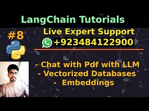 LangChain tutorial # 8 | Chat with Pdf with LLM | Vectorized Databases FAISS | OpenAI Embeddings